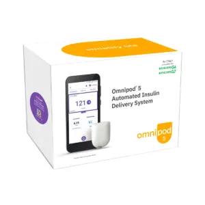 Omnipod 5 Starter Kit (White/Orange box) REF SKT-H001-G-X9